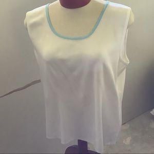 Ming Wang sleeveless blouse